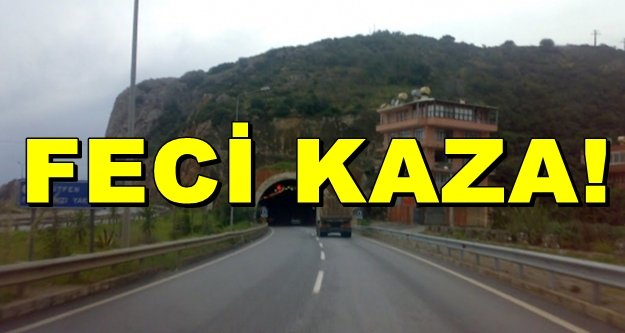 ALANYA TÜNELİNDE KAZA: 1 ÖLÜ