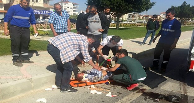 ALANYA YOLUNDAKİ KAZADA DOKTOR AYAĞINA GELDİ