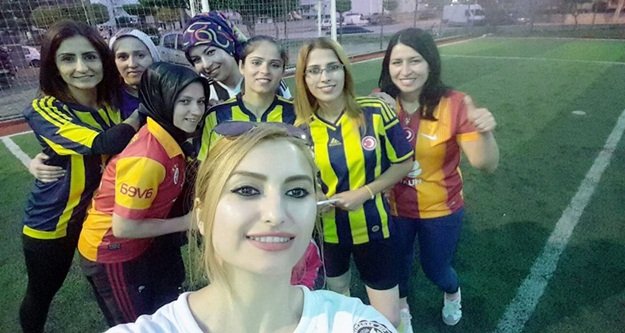 ALANYALI KADINLAR SAHAYA İNDİ