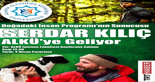 ALKÜ ÜNLÜ DOĞA PROGRAMCISINI AĞIRLIYOR