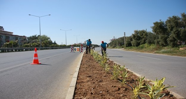 BELEDİYE D-400'DE ÇALIŞMALARI SÜRDÜRÜYOR