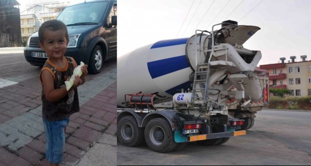 BETON MİKSERİ ALTINDAN İNANILMAZ KURTULUŞ