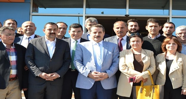 ÇELİK, İL BAŞKANLIĞINI ZİYARET ETTİ