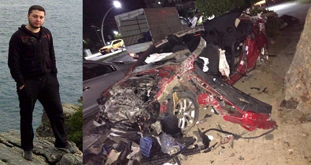 GAZİPAŞA'DA FECİ KAZA:1 ÖLÜ, 4 YARALI