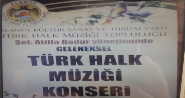 GELENEKSEL KONSERE DAVET