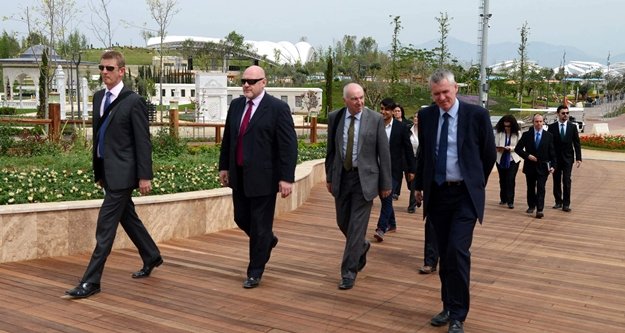 İNGİLİZ POLİS BAŞMÜFETTİŞLERİ EXPO 2016'DA