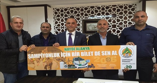 'ŞAMPİYONLUK PİYANGOSUNA DESTEK VERİN'