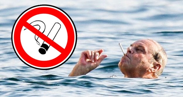 SİGARA İÇMEK ARTIK PLAJDA DA YASAK!