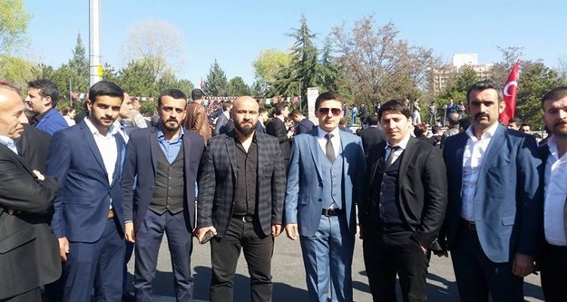 ÜLKÜCÜLER BAŞBUĞ'UN HUZURUNDA