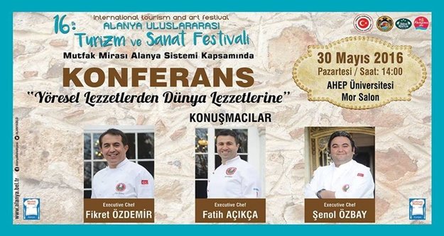 ALANYA MUTFAĞI ULUSLARARASI BOYUTLARA TAŞINIYOR