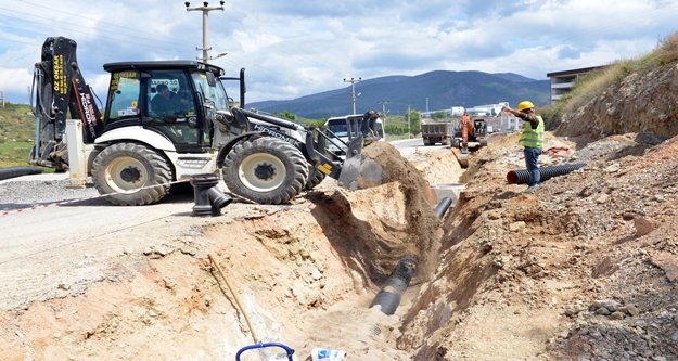 ALANYA’DA KANALİZASYON ÇALIŞMALARI