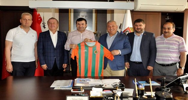 ALANYASPOR’DAN ŞAHİN’E TEŞEKKÜR ZİYARETİ