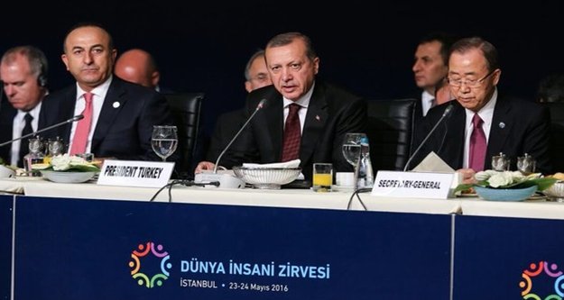 ÇAVUŞOĞLU ERDOĞAN'LA BİRLİKTE KATILDI