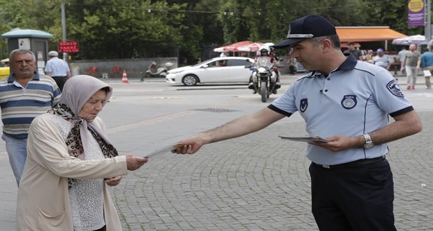DİLENCİYE KARŞI BROŞÜRLÜ MÜCADELE