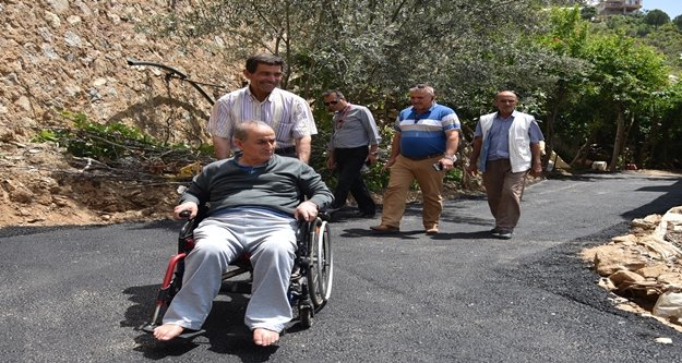 ENGELLİ VATANDAŞIN DERDİNE DERMAN OLDU