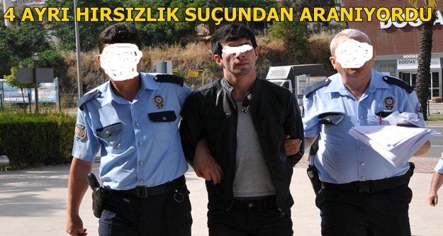 GÜRCÜ HIRSIZ, YENİDEN DÖNDÜĞÜ ALANYA'DA YAKALANDI