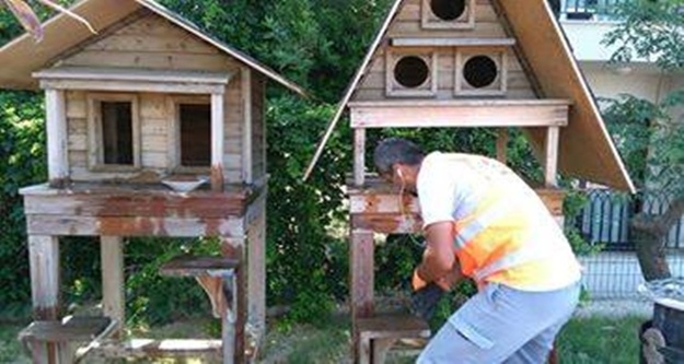 HAYVAN BARINAKLARI TEMİZLENDİ