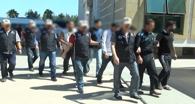 IŞİD OPERASYONU: 5 TUTUKLAMA