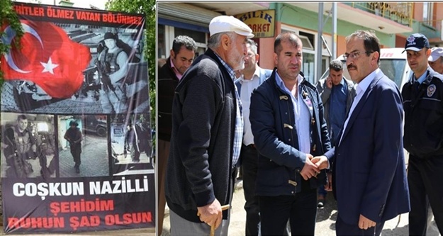 ŞEHİDİMİZ İÇİN MEVLİD OKUTULDU