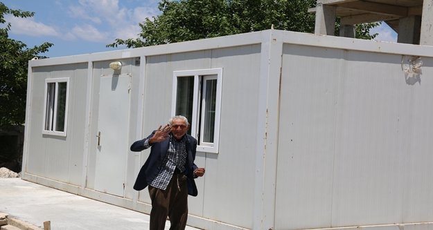 SOKAKTA YAŞAYAN HASAN DEDE EV SAHİBİ OLDU