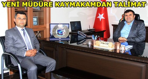 YENİ ORMAN MÜDÜRÜ GÖREVE BAŞLADI