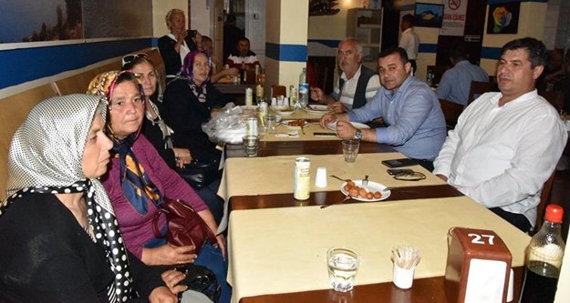 YÜCEL, ŞEHİT YAKINLARI İLE BİR ARAYA GELDİ