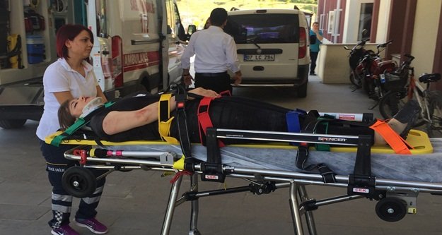 ALANYA’DA TRAFİK KAZASI: 1 YARALI VAR