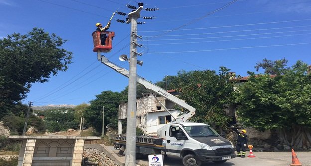 ELEKTRİK ARIZALARI % 38 AZALDI