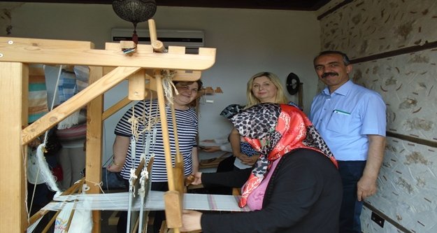 İPEK ÇALIŞMALARIMIZ ÖRNEK OLDU