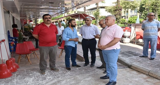 KULA’DAN ESNAFA GEÇMİŞ OLSUN ZİYARETİ