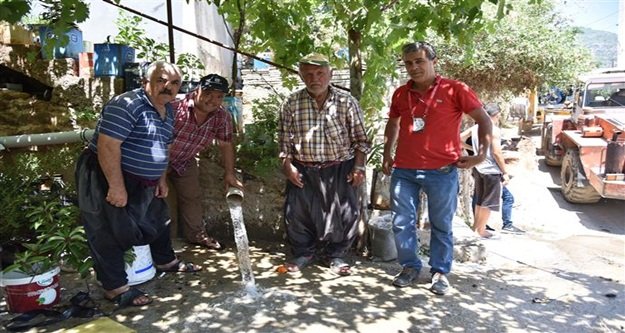 KÜTÜRÜP’TE SULAMA SUYU SEVİNCİ