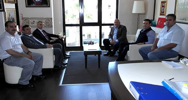 SGK'NİN YENİ MÜDÜRÜ ZİYARETE GELDİ