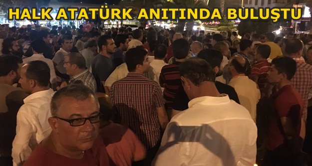 ALANYA DEMOKRASİ İÇİN SOKAKTA