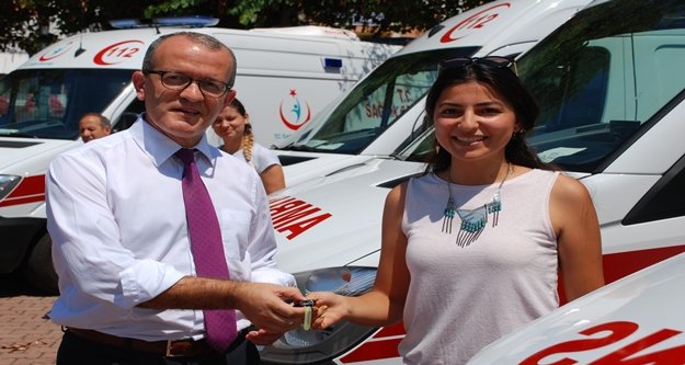 ANTALYA'YA 7 YENİ AMBULANS