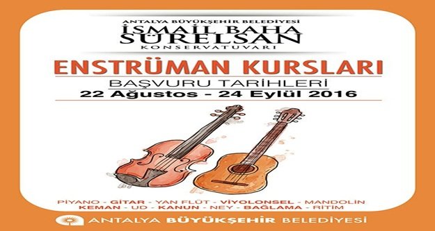 BÜYÜKŞEHİR KONSERVATUVARI'NA KAYITLAR BAŞLADI