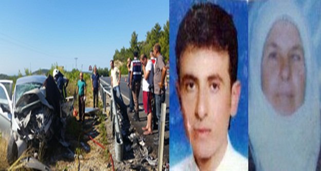 FECİ KAZADA; 2 ÖLÜ, 6 YARALI VAR