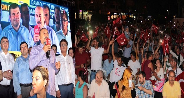 HEMŞERİLERİYLE DEMOKRASİ NÖBETİNDE BULUŞTU