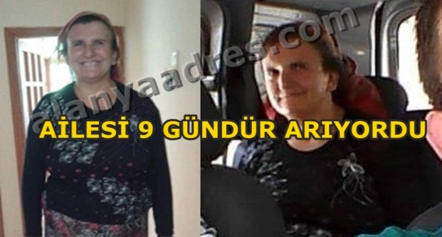 KAYIP NURTEN BULUNDU