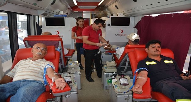 KORKUTELİ'DE 101 KAN BAĞIŞI