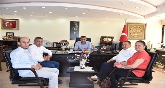 MUHASEBECİLERDEN YÜCEL’E ZİYARET