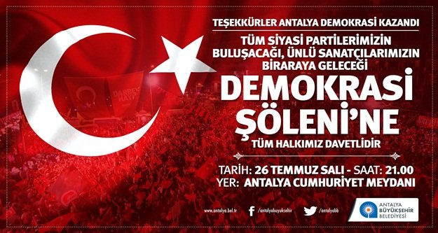 TÜREL NÖBETİ ŞÖLENE ÇEVİRİYOR