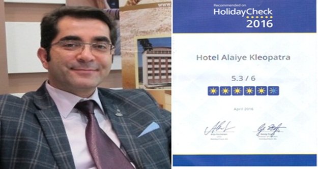 ALAİYE KLEOPATRA'YA ANLAMLI ÖDÜL