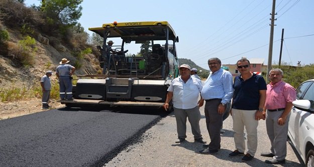 ALARAHAN YOLUNA SICAK ASFALT