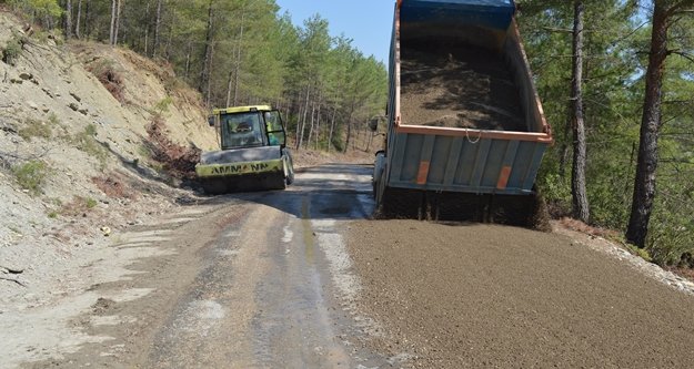 BEYCİK YOLU ASFALTLANIYOR