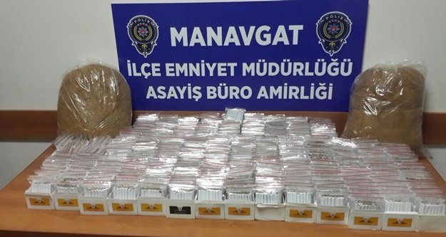 POLİSTEN KAÇAK TÜTÜNE BASKIN