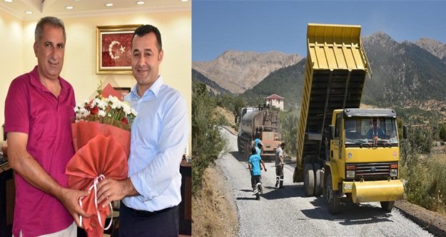 Başkan Yücel'e hizmet teşekkürü