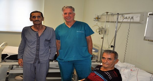 İKİ DEDE TEK AKCİĞERE MAHKUM KALDI