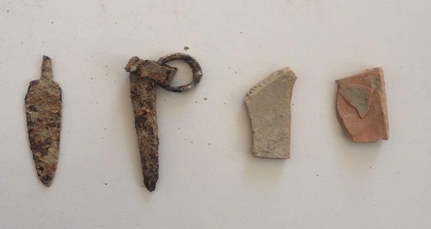 KAÇAK KAZI YAPAN 1 KİŞİ YAKALANDI