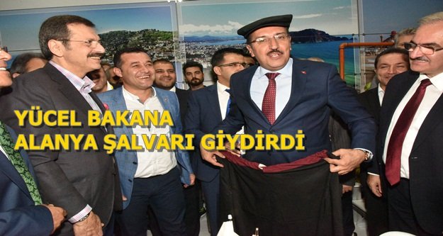 Alanya standına yoğun ilgi