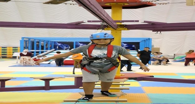 Çocukların yeni gözdesi zıp zıp park